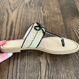 Kate Spade bow sandals size 6.5 brand new
